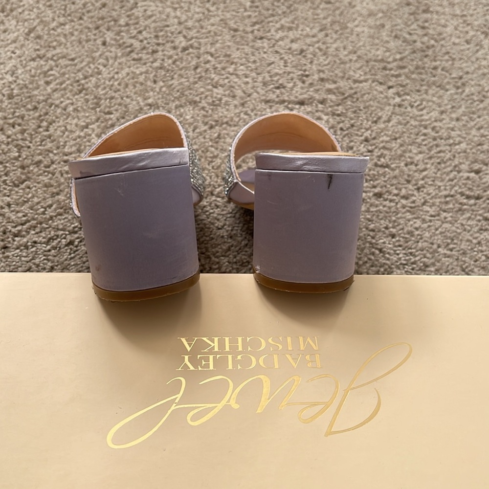 Jewel Badgley Mischka Della Evening Slide Sandal - Picture 3 of 9